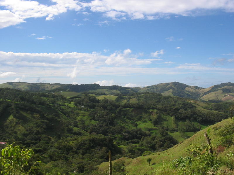 1718 - Monteverde - Beau paysage en quittant 2.JPG