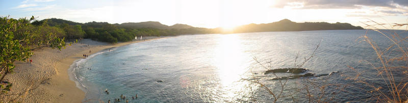 Pano34 - Brasilito - Playa Conchal vue du cap.jpg