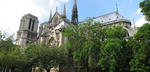 Paris - Notre-Dame - Vue de cot