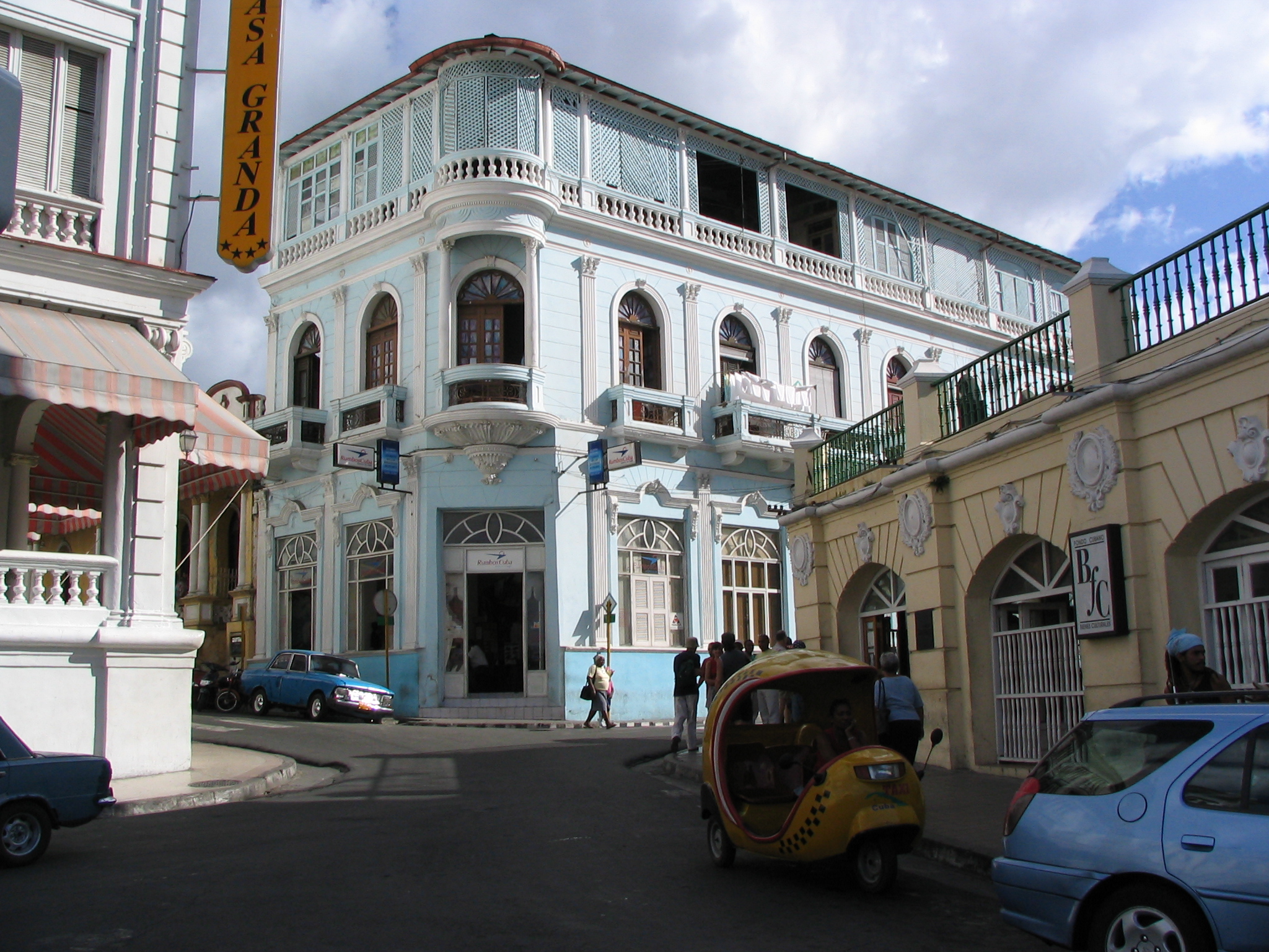 Cuba 251 Santiago Centre Ville Architecture Espagnole 2 Jpg